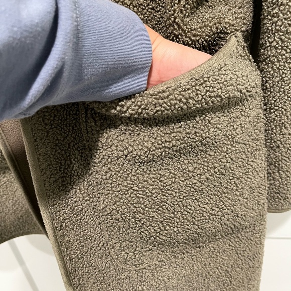 Joie Longline Hooded Fleece Cardigan Sweatshirt Jacket - Picture 7 of 13